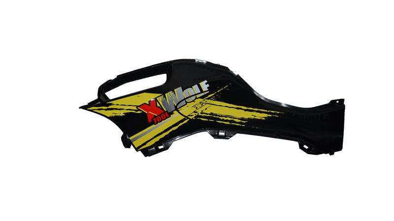 İÇ DİZLİK SOL SİYAH-SARI (XWOLF 700)